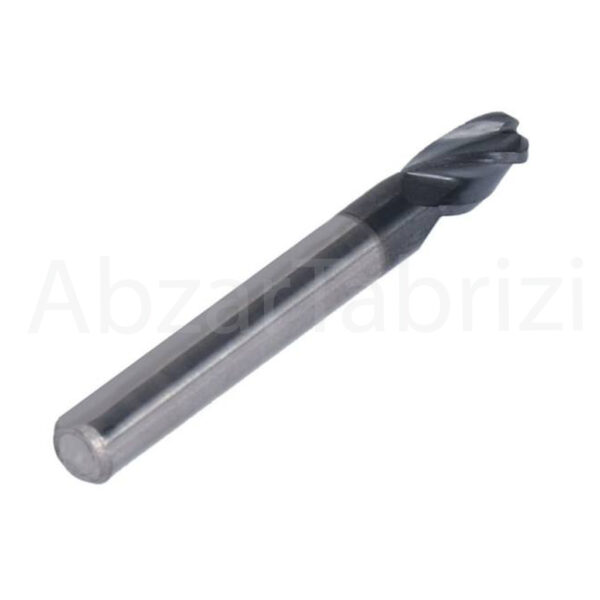 فرز انگشتی چهار پر سرگرد (4F Ball Nose) – برند Shoka